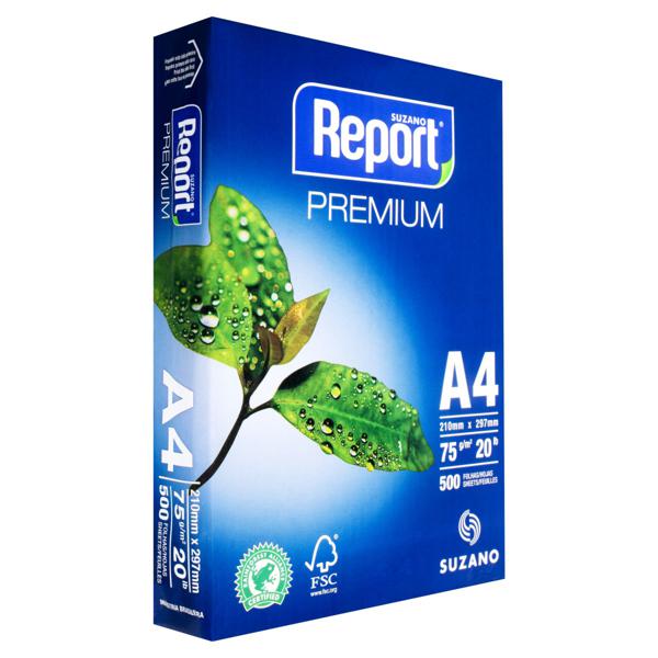 PAPEL REPORT PREMIUM A4 X 500H.