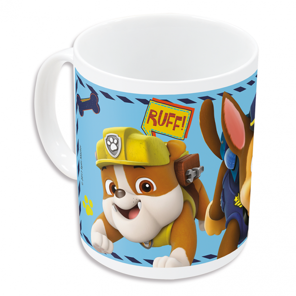 TAZA DE CERAMICA PAW PATROL 325ML.