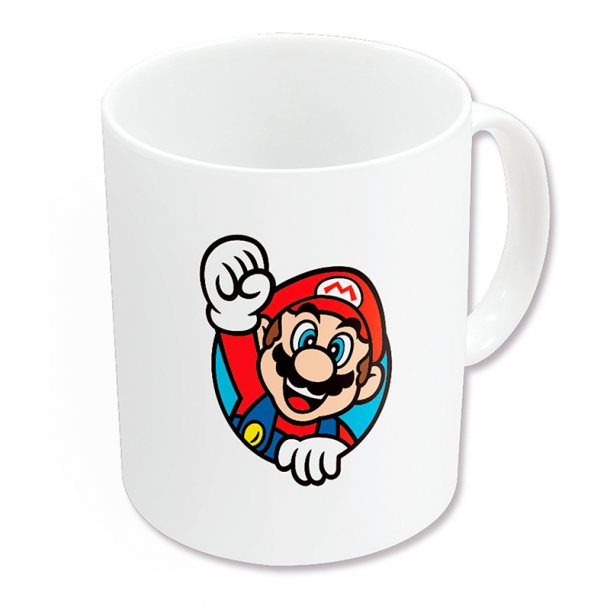 TAZA DE CERAMICA MARIO BROS 325ML.