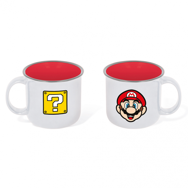TAZA DE CERAMICA MARIO BROS 415ML.