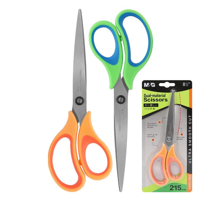 TIJERA M&amp;G SOFT GRIP 21 CM.
