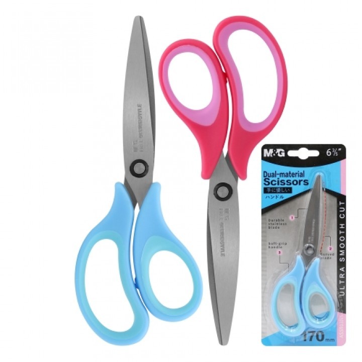 TIJERA M&amp;G SOFT GRIP 17 CM.
