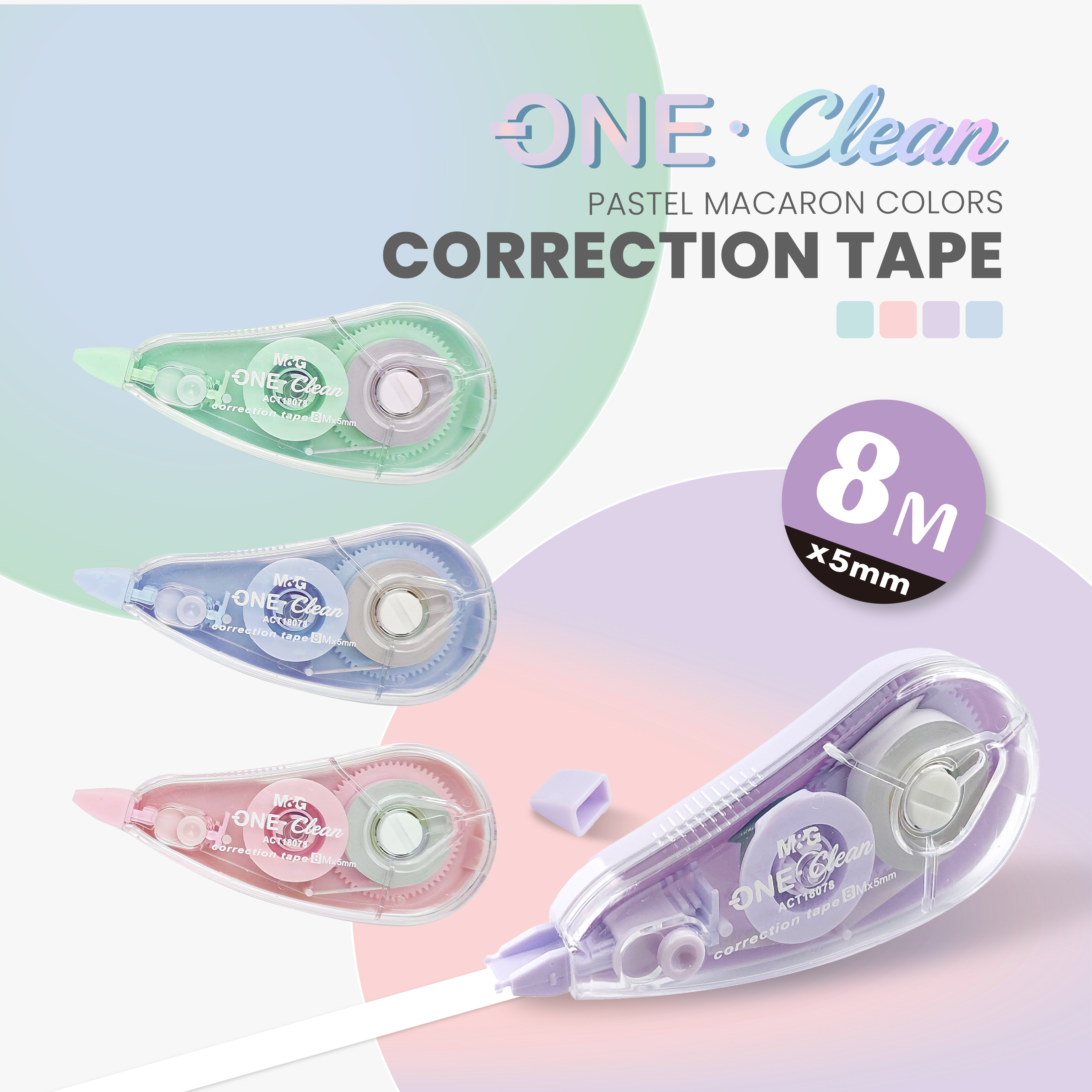 CORRECTOR CINTA M&amp;G PASTEL