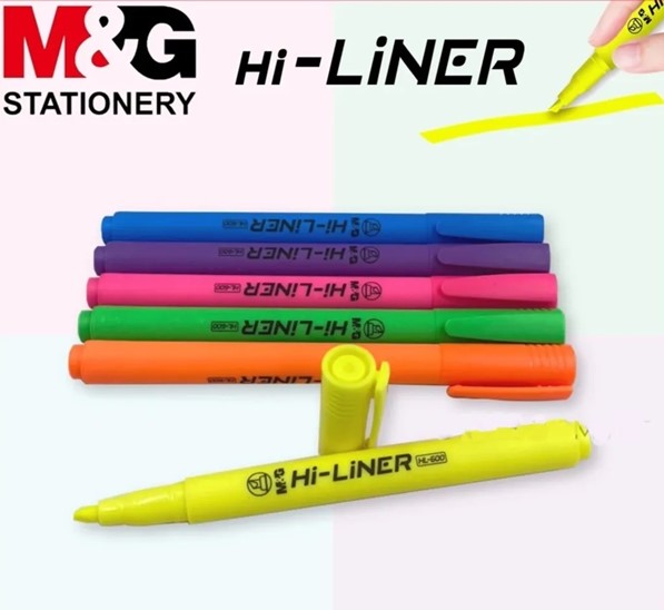 MARCADOR FLUO M&amp;G HI-LINER
