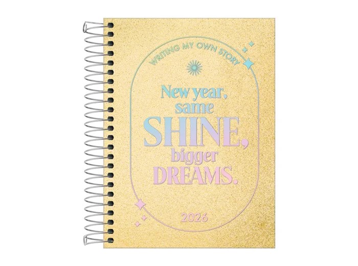 AGENDA TILIBRA SHINE 1 DIA X HOJA 11X16 C/ESPIRAL