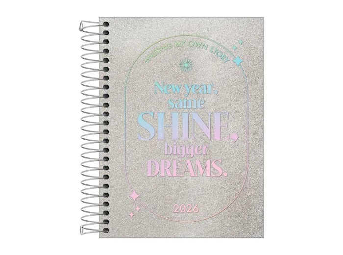 AGENDA TILIBRA SHINE 1 DIA X HOJA 11X16 C/ESPIRAL