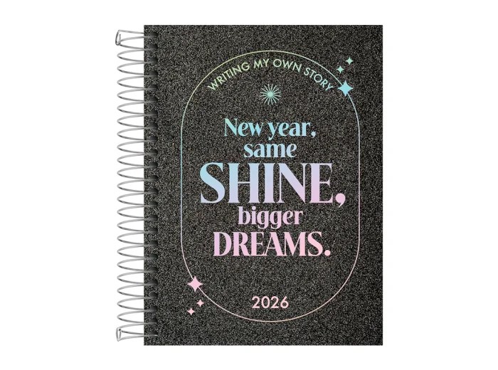 AGENDA TILIBRA SHINE 1 DIA X HOJA 11X16 C/ESPIRAL