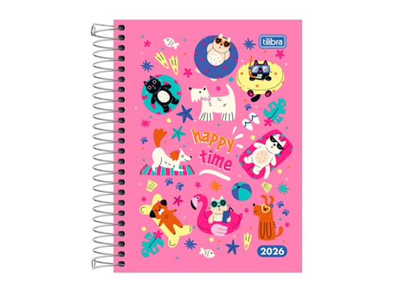 AGENDA TILIBRA D+ FASHION 1 DIA X HOJA 12X16 C/ESPIRAL