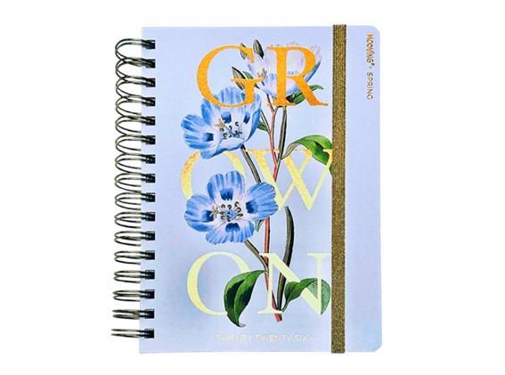 AGENDA MOOVING SPRING DIA X HOJA C/ESPIRAL 15 X 21 CM.