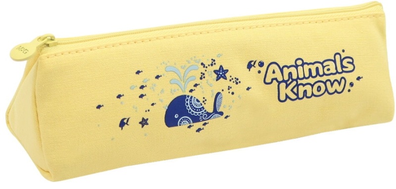 CARTUCHERA M&amp;G ANIMALS TRIANGULAR