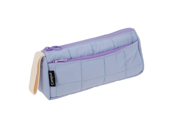 CARTUCHERA CAMPUS PUFF 2 CIERRES