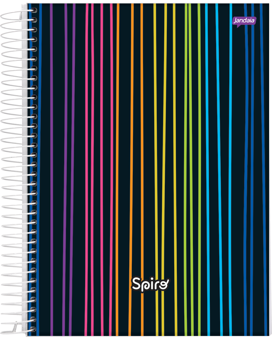 CUADERNO JANDAIA SPIRO TAPA DURA 14 X 20CM.