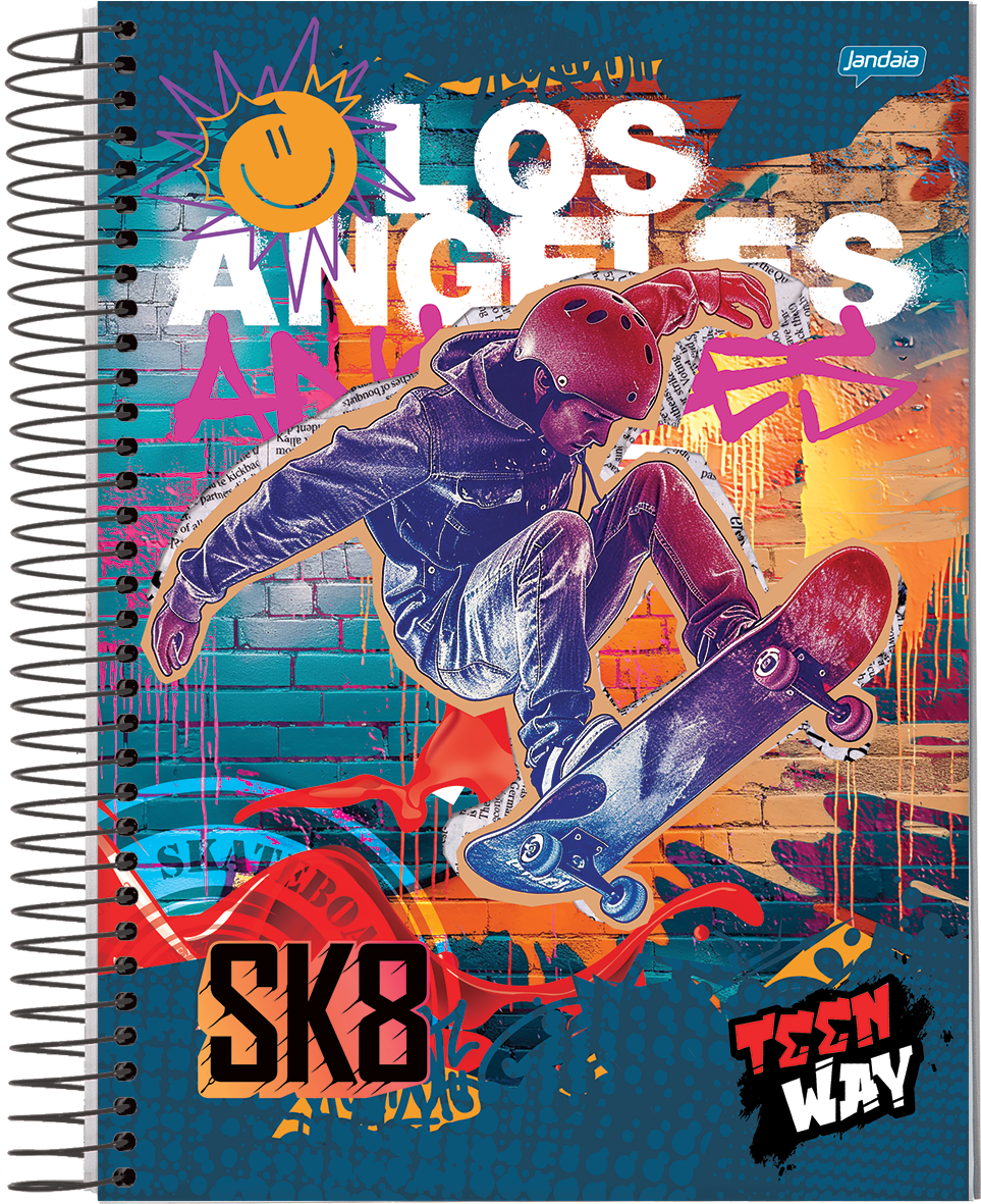 CUADERNO JANDAIA IT GIRL TAPA DURA 14 X 20CM.