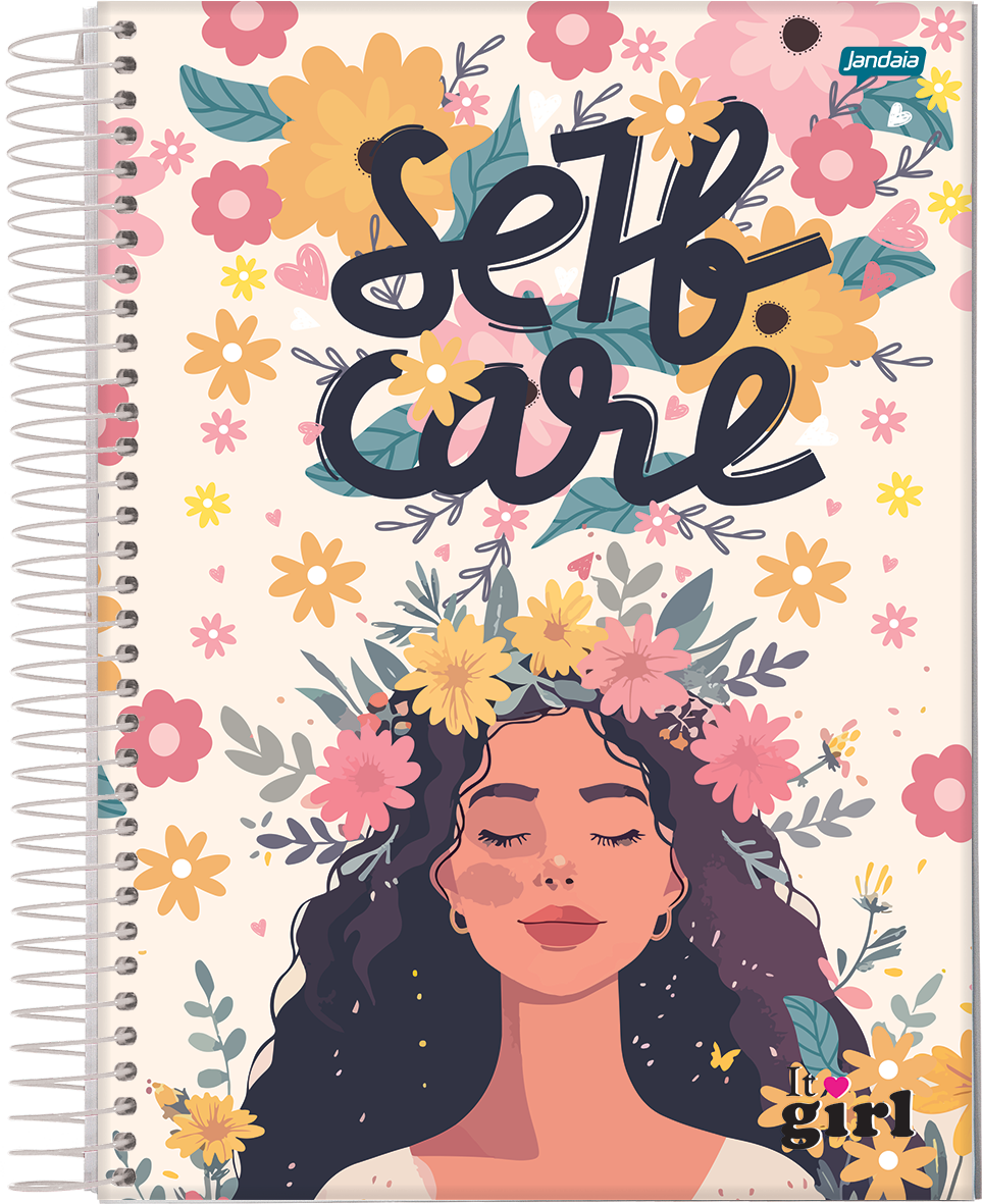 CUADERNO JANDAIA IT GIRL TAPA DURA MINI 10 X 15CM.