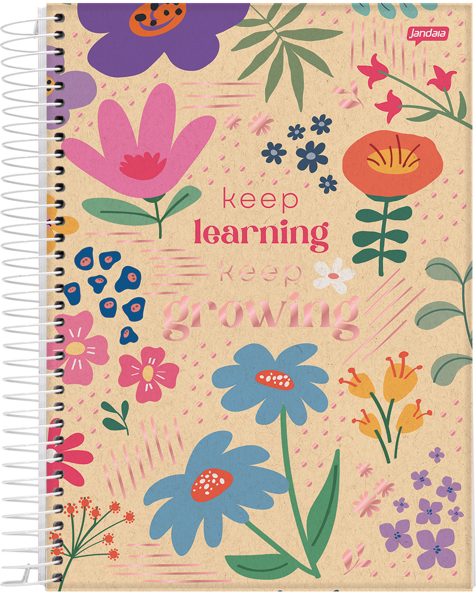 CUADERNOLA JANDAIA ECO LINEA TAPA DURA 20 X 27CM. 80 HOJAS