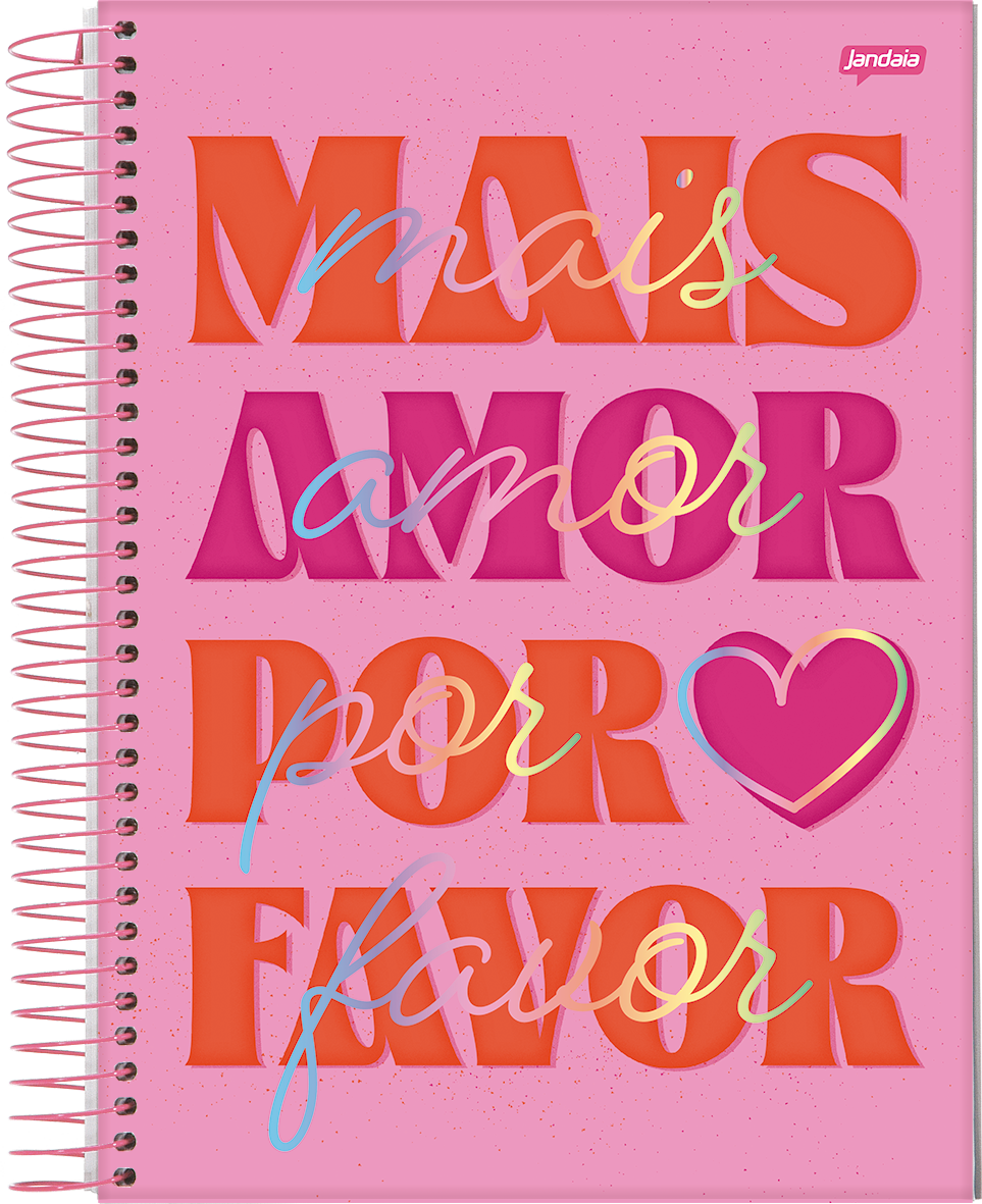 CUADERNOLA JANDAIA BE BOLD TAPA DURA 20 X 27CM. 80 HOJAS