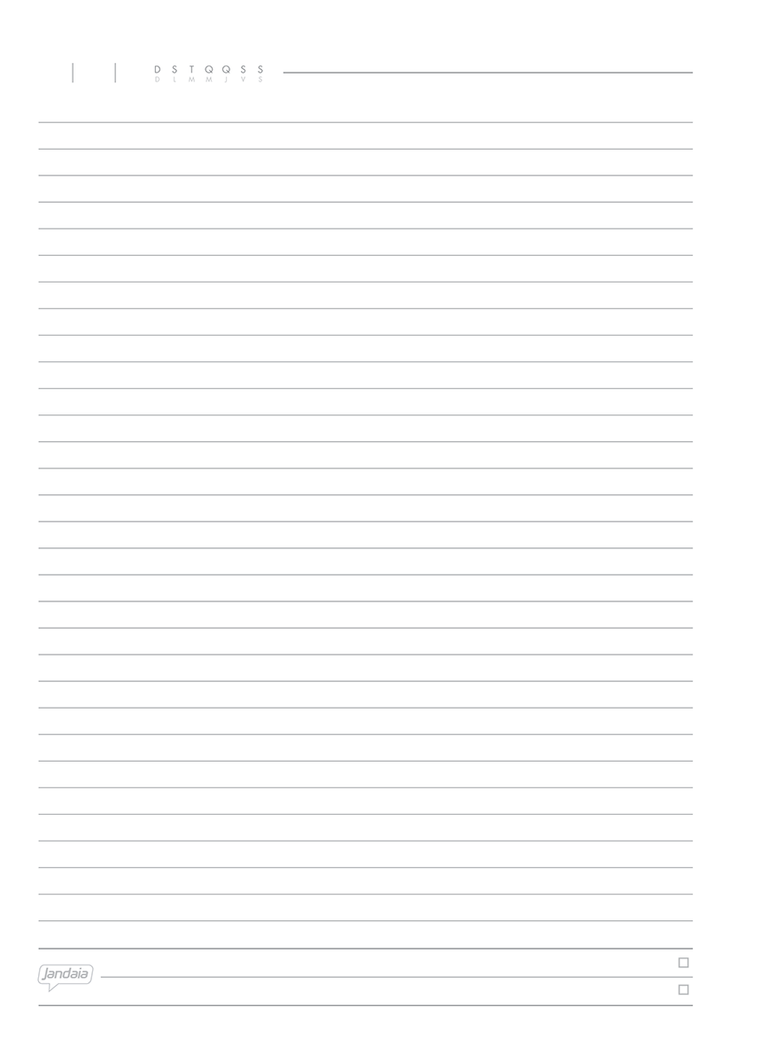 CUADERNOLA JANDAIA CALI-MALIBU TAPA DURA 20 X 27CM. 96 HOJAS