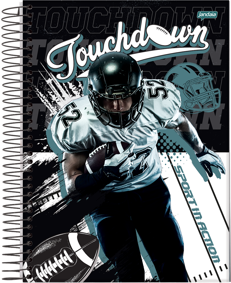 CUADERNOLA JANDAIA SPORT TAPA DURA 20 X 27CM. 80 HOJAS