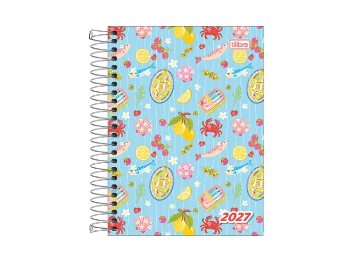 AGENDA TILIBRA D+ FASHION 1 DIA X HOJA 12X16 C/ESPIRAL