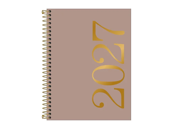 AGENDA TILIBRA VANILLA 1 DIA X HOJA 17X24 C/ESPIRAL