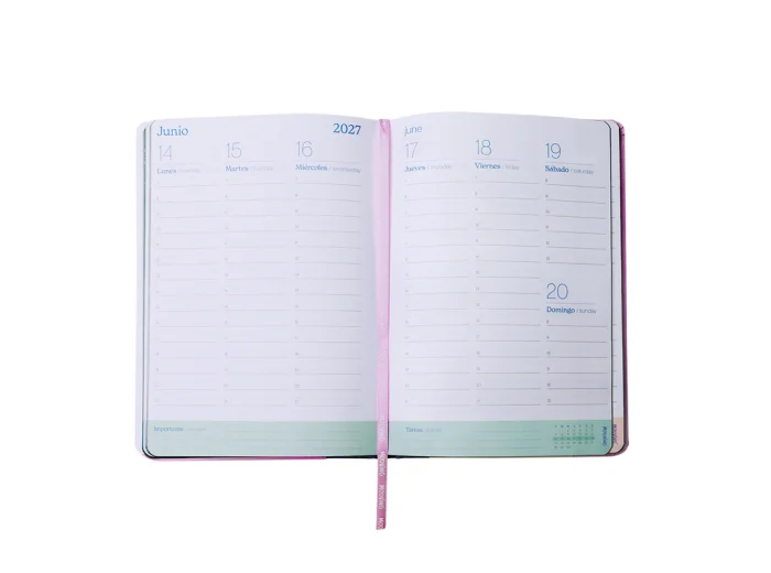 AGENDA MOOVING DREAMER SEMANAL 15 X 21 CM.
