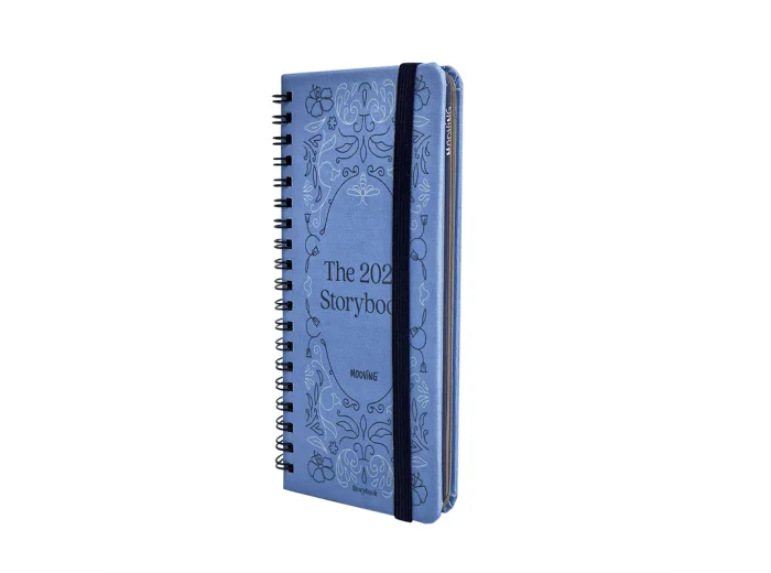 AGENDA MOOVING STORYBOOK SEMANAL C/ESPIRAL 9 X 17 CM.