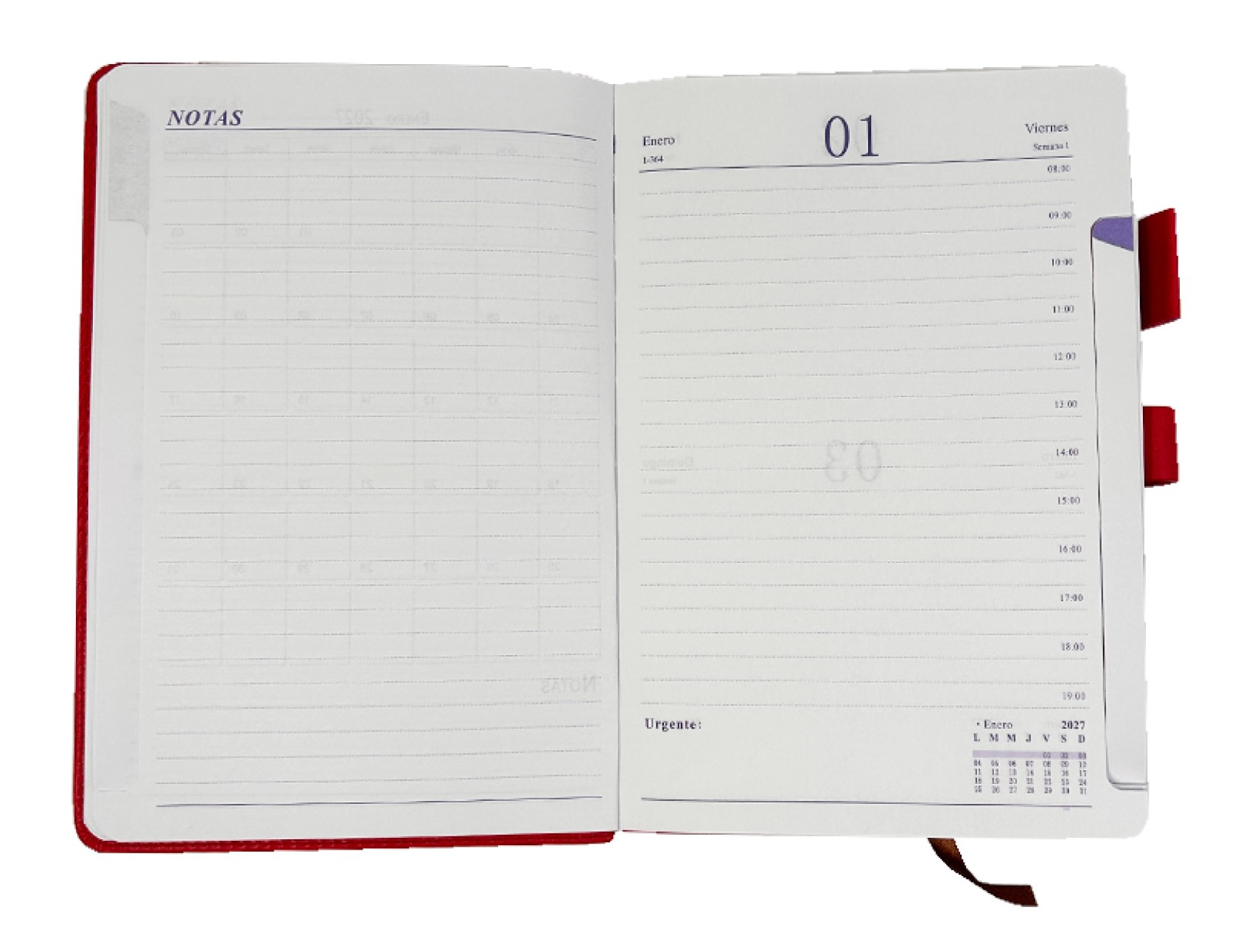 AGENDA ARTEIDEA DIA X HOJA 15x21 CIERRE IMAN