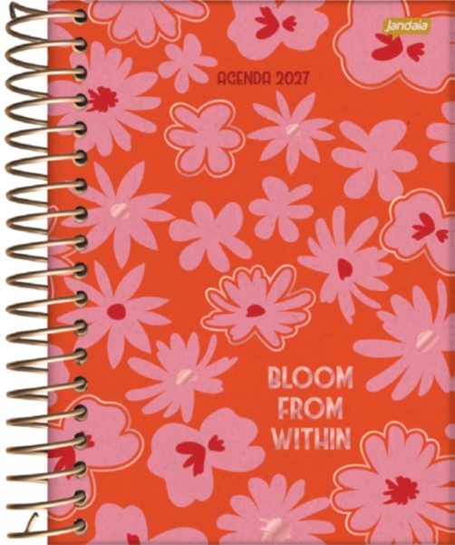 AGENDA JANDAIA ECO DIARIA CON ESPIRAL 13x18 CM.