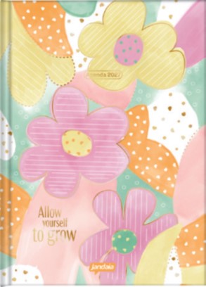 AGENDA JANDAIA LA CREME 2 DIAS X HOJA 12x16 CM.