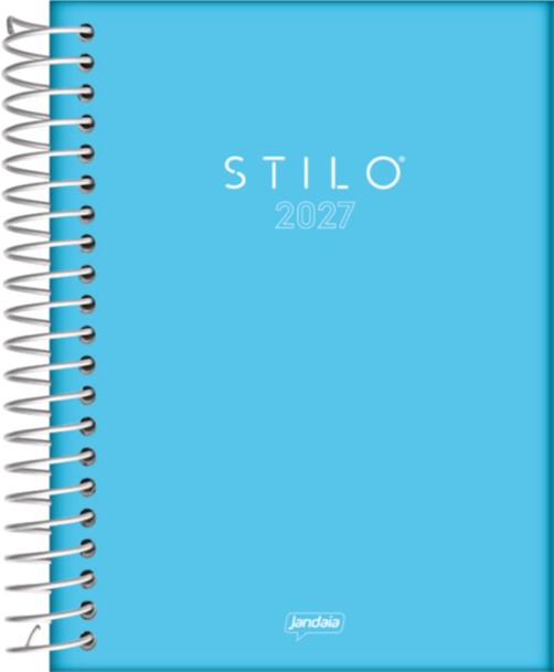 AGENDA JANDAIA STILO DIARIA CON ESPIRAL 13x18 CM.