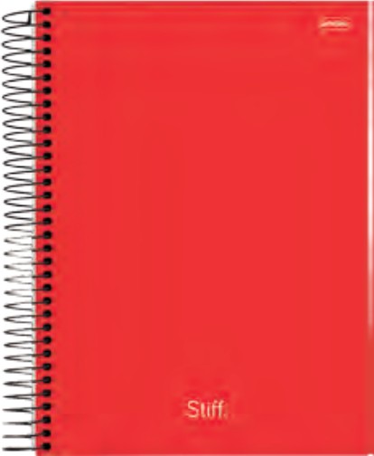 CUADERNOLA JANDAIA STIFF SLIM TAPA DURA 20 X 27CM. 160 HOJAS