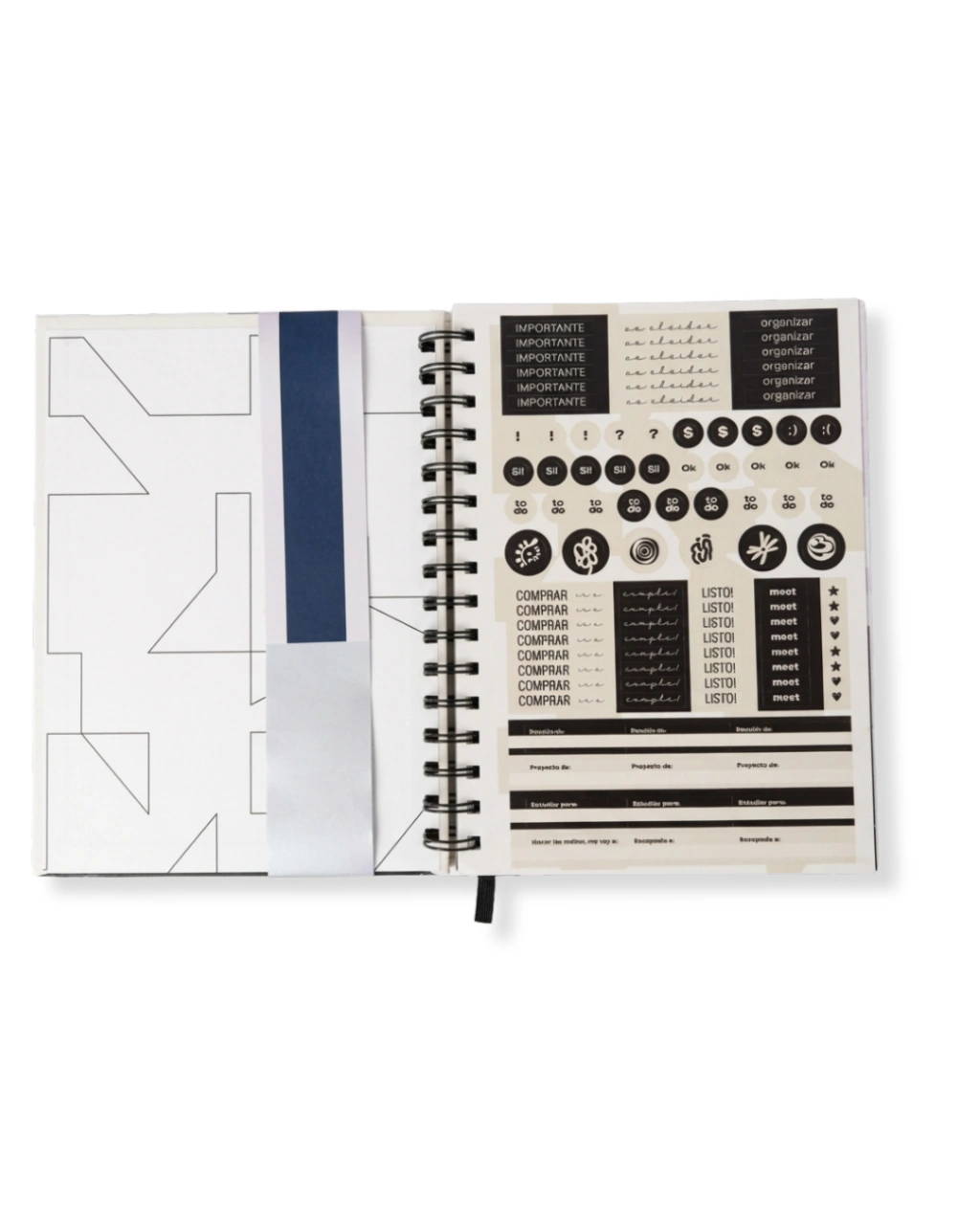 AGENDA BIG LIFE MONOCROMO DIARIA 10x15CM.