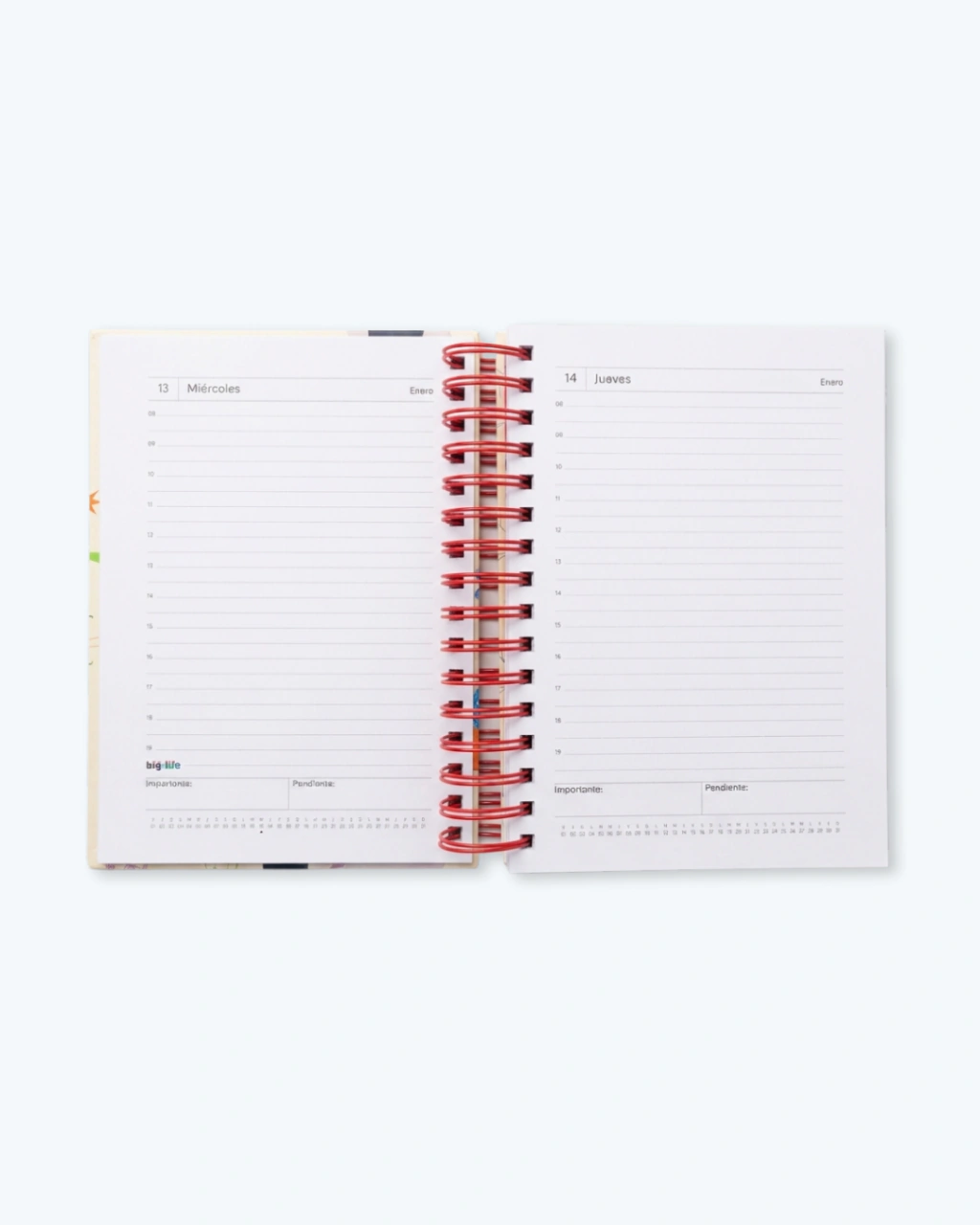 AGENDA BIG LIFE IPANEMA DIARIA 16x22CM.