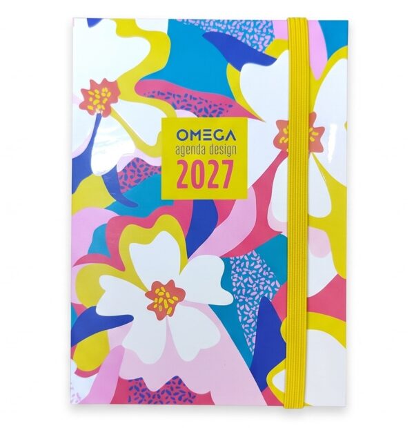 AGENDA OMEGA Nº 31  DIA X HOJA TAPA FANTASIA 10.5 X 14.5 CM.
