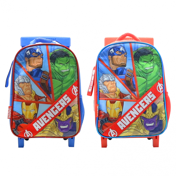 MOCHILA AVENGERS CON CARRO 30CM.  