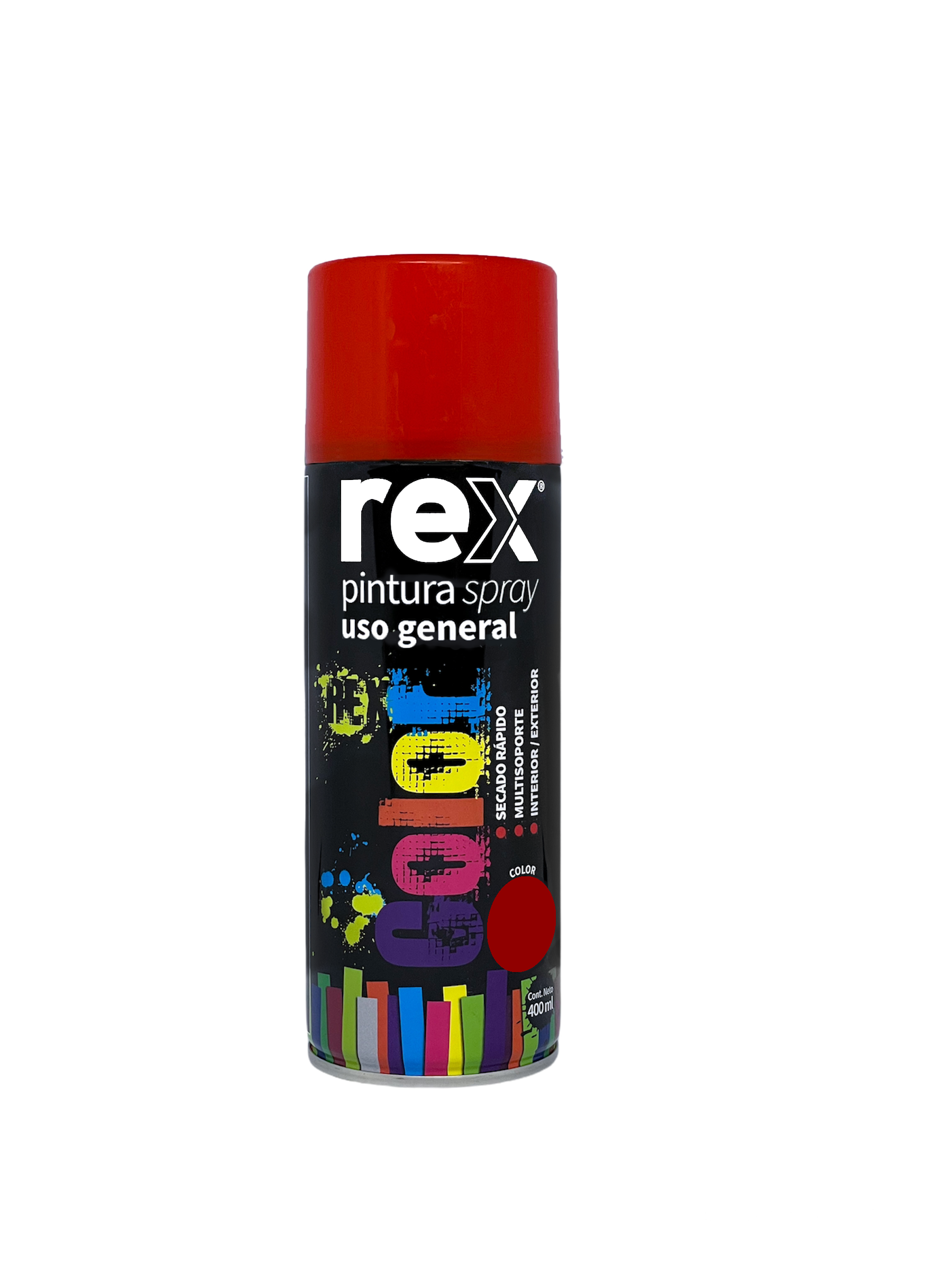 PINTURA EN SPRAY ACRILICA REX 400ML.