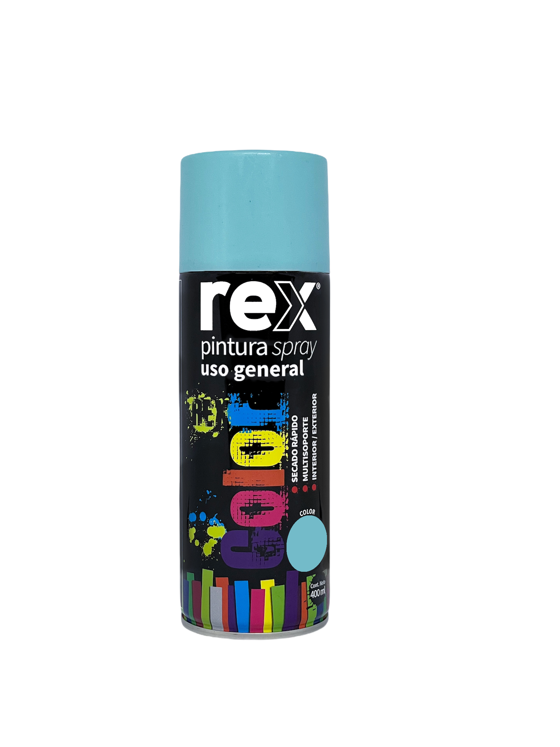 PINTURA EN SPRAY ACRILICA REX 400ML.