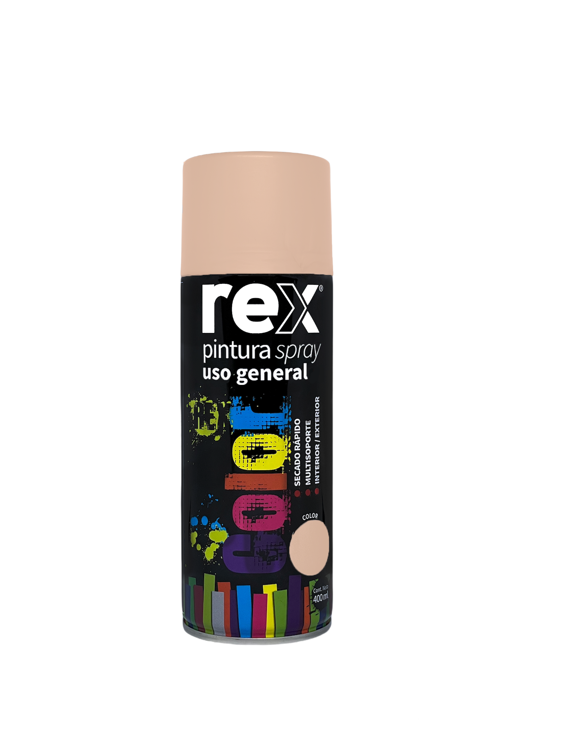 PINTURA EN SPRAY ACRILICA REX 400ML.