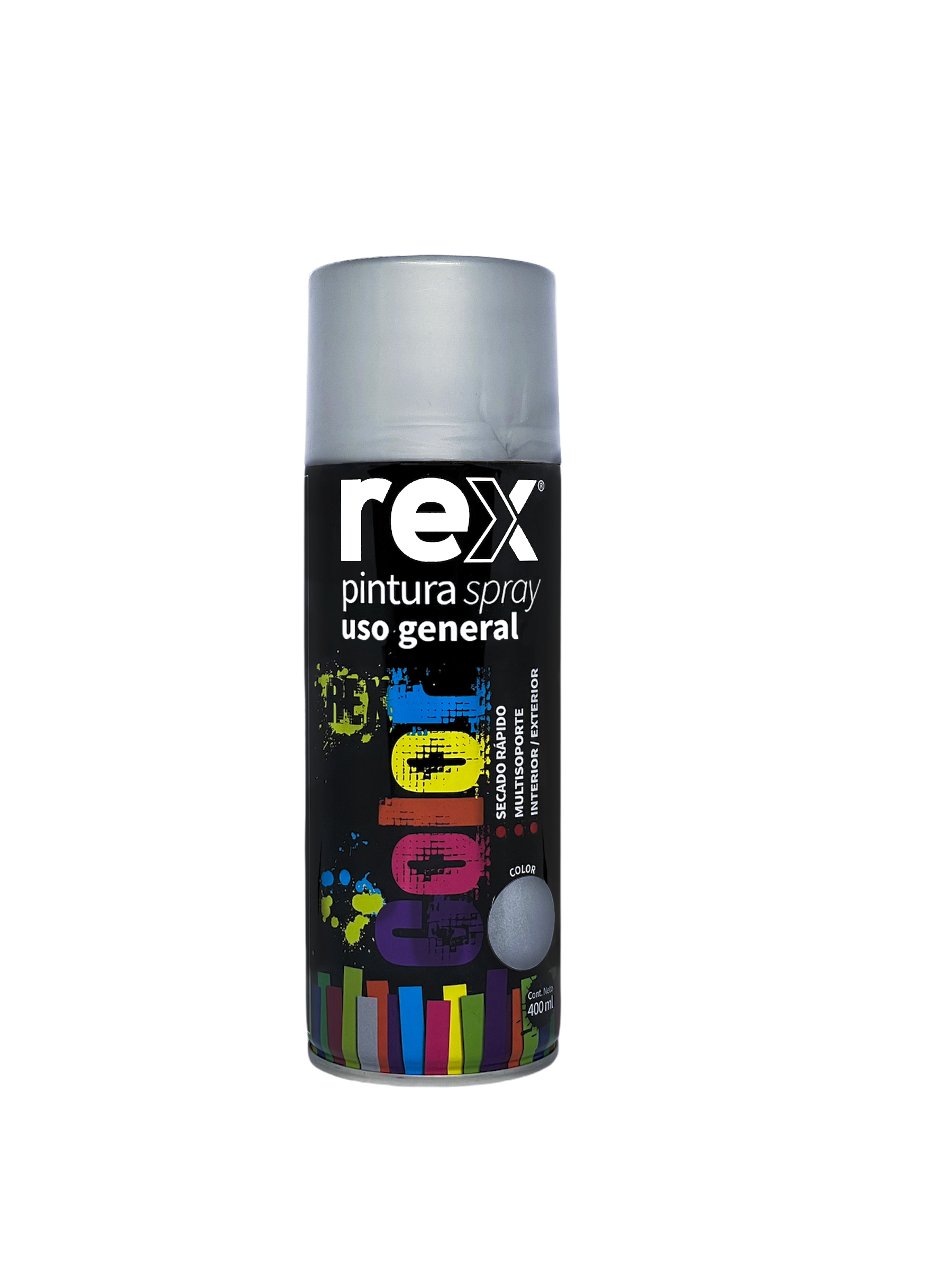 PINTURA EN SPRAY ACRILICA REX 400ML.