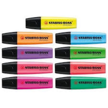 MARCADOR STABILO BOSS FLUO