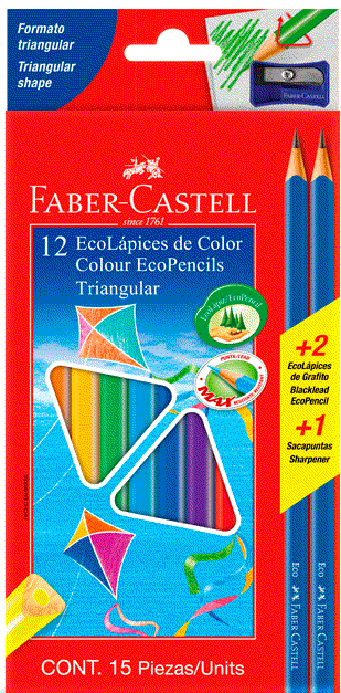 LAPICES FABER X 12 KIT