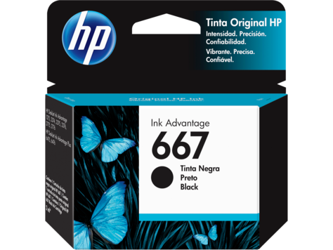 CARTUCHO HP 667 NEGRO 