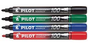 MARCADOR PERMANENTE PILOT 100