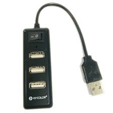 ADAPTADOR RIPCOLOR 3 PUERTOS USB