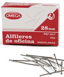 ALFILERES  COMUNES 50 GR.