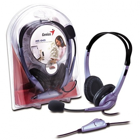 AURICULAR GENIUS CON MICROFONO HS04