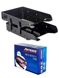BANDEJA PLASTICA APILABLE ARTESCO X 2