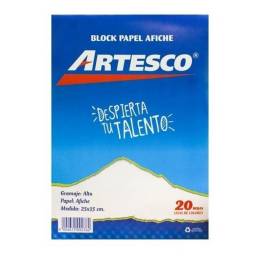 BLOCK AFICHE  25 X 35 20 HOJAS