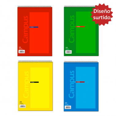 BLOCK C/ ESPIRAL RAYADO CAMPUS A4 80H. 