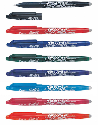 BOLIGRAFO PILOT FRIXION BORRABLE 0.7